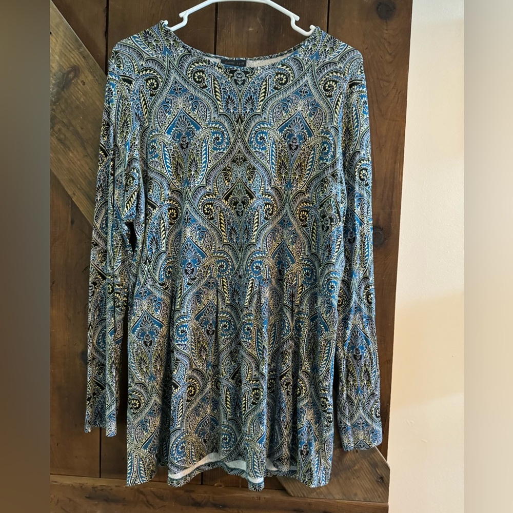 J. Jill Paisley Blouse